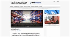 Desktop Screenshot of logisticabancaria.com